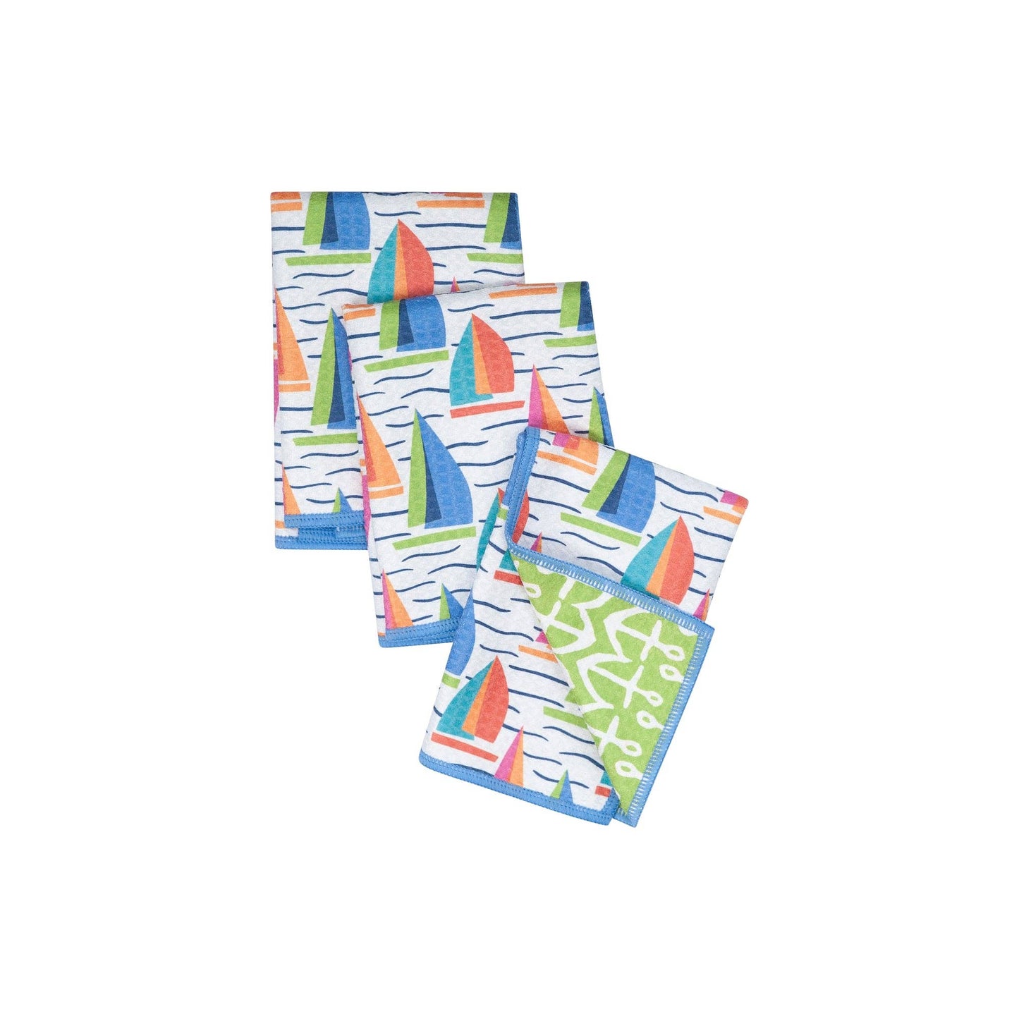 Mighty Mini Towel (Set of 3) Reversible - KN Sail