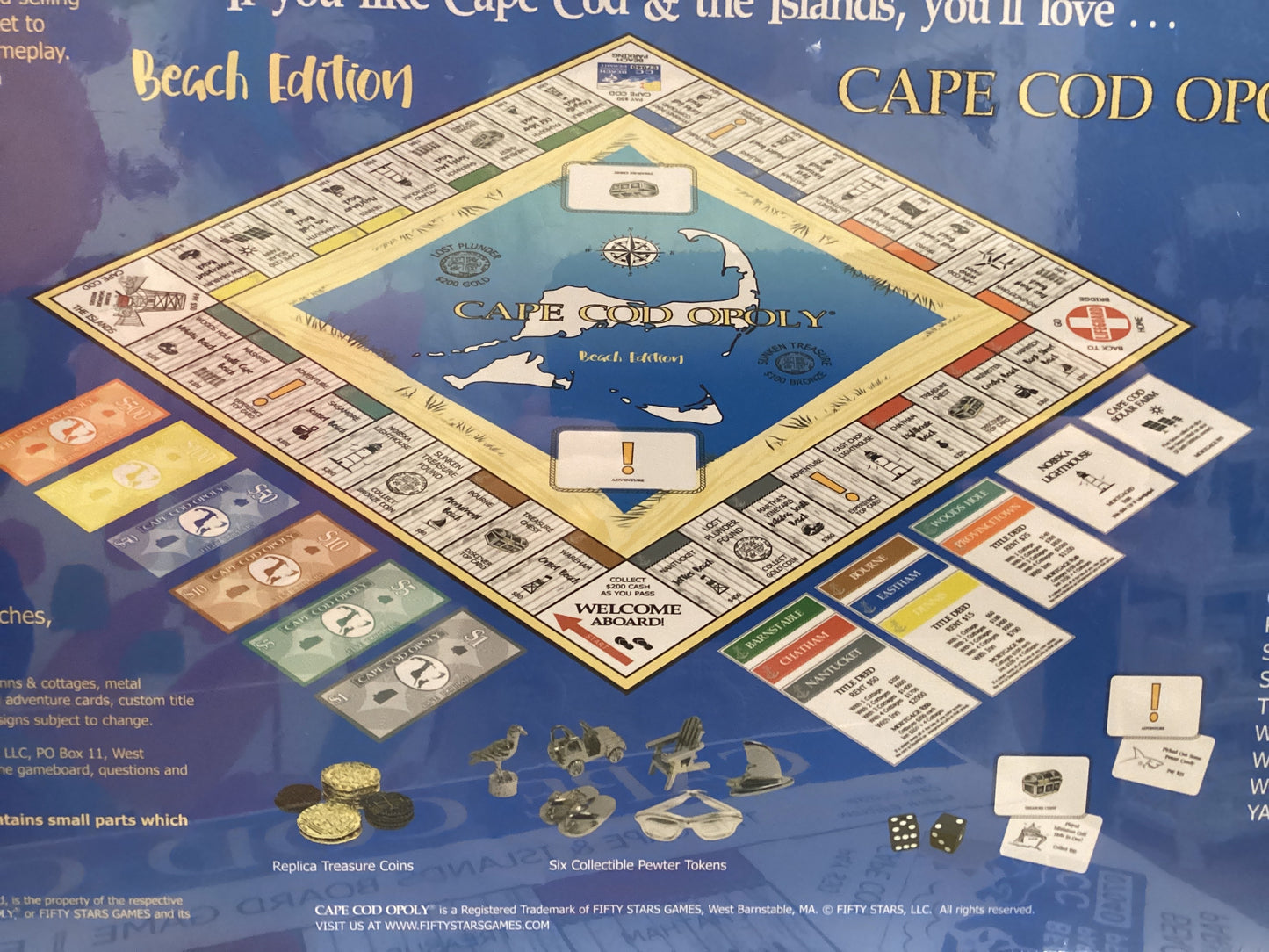 Beach Edition Cape Cod Monopoly