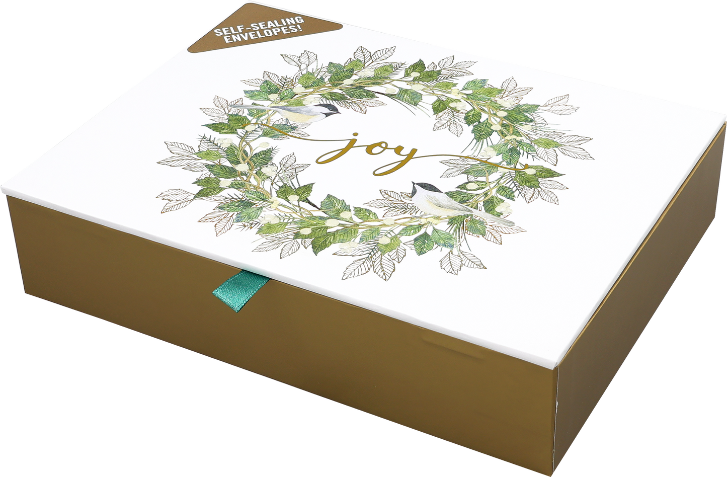 Wreath of Joy Deluxe Boxed Holiday Cards