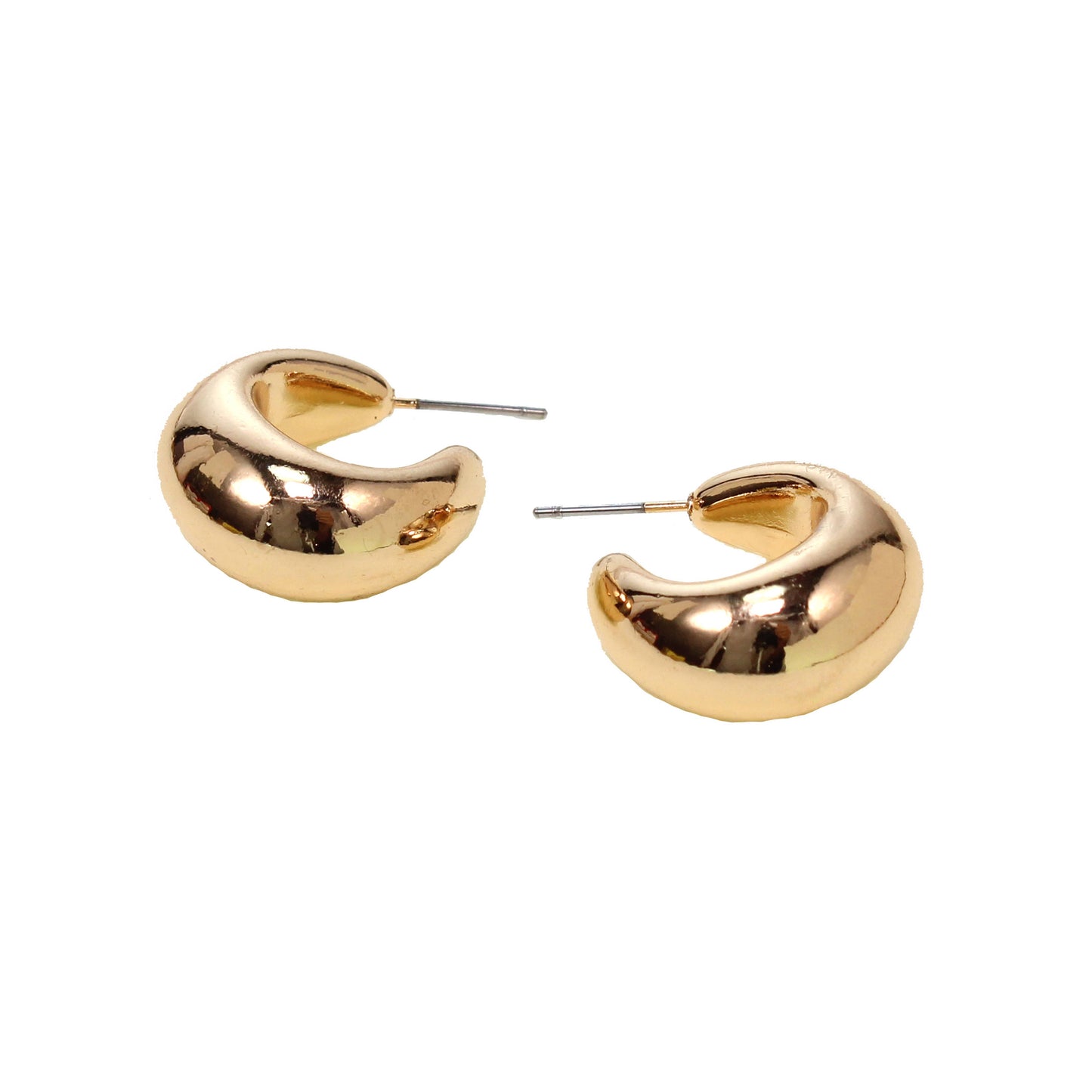 Gold Dipped Bubble Hoop