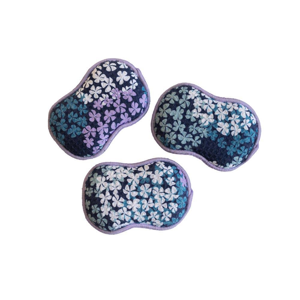 RE:usable Sponges (Set of 3) - Hydrangea