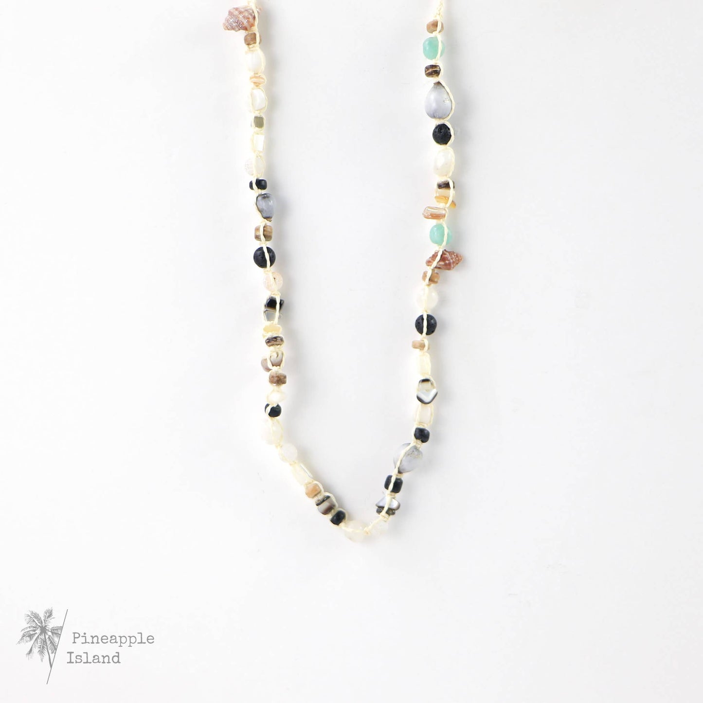 Nixie Beaded Seed Choker Necklace, by Pineapple Island