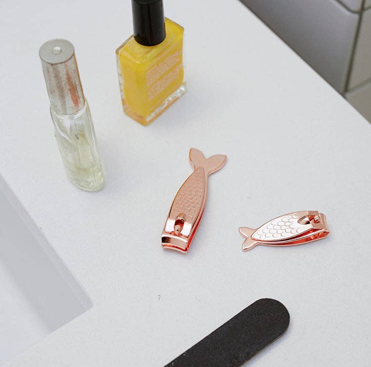 Copper Big Fish Little Fish Nail Clippers Set