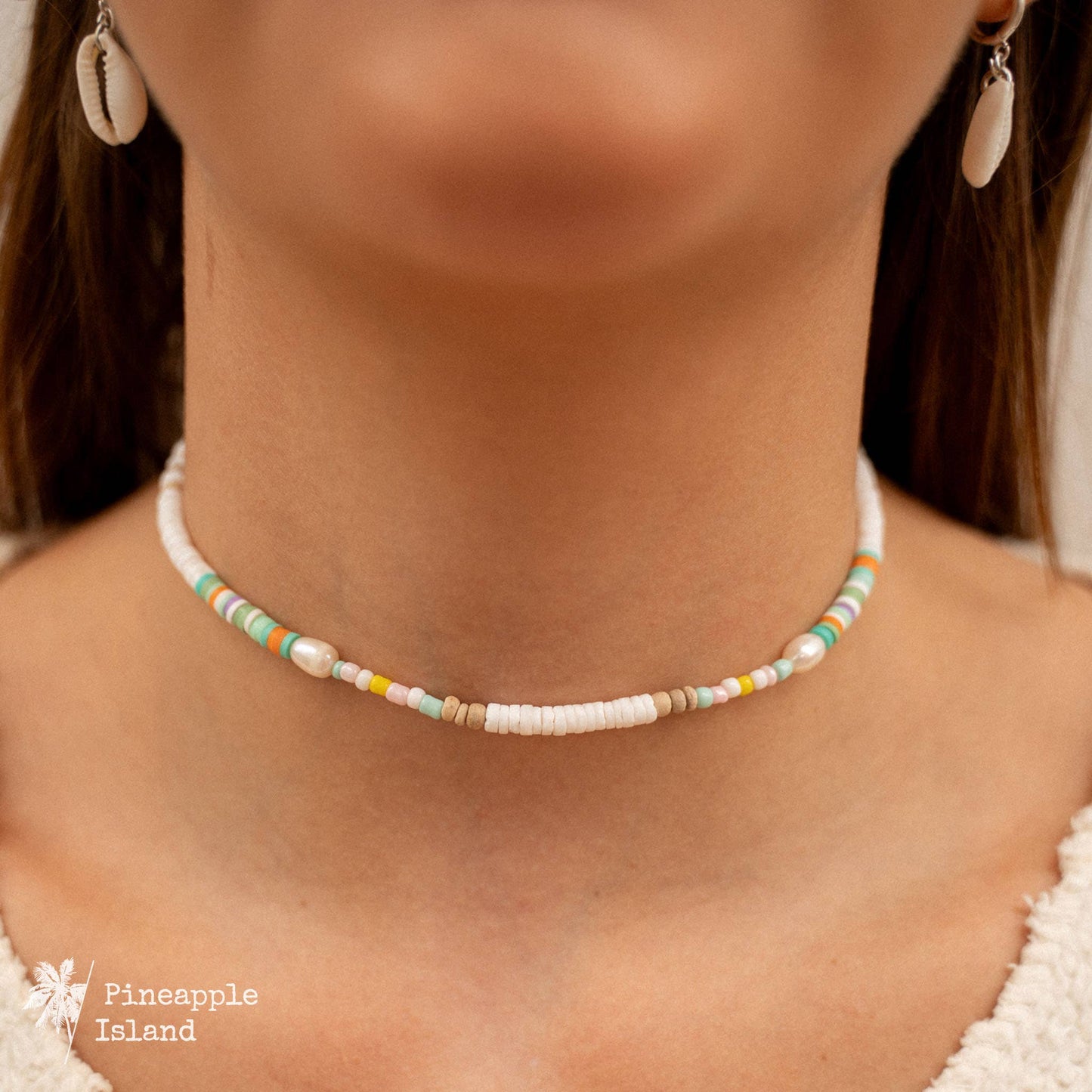 Mentawai Islands Surfer Necklace, by Pineapple Island