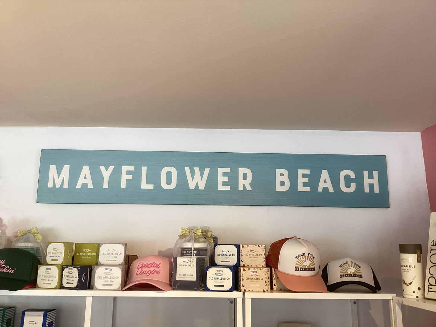 Large Beach Sign 10” x 60”