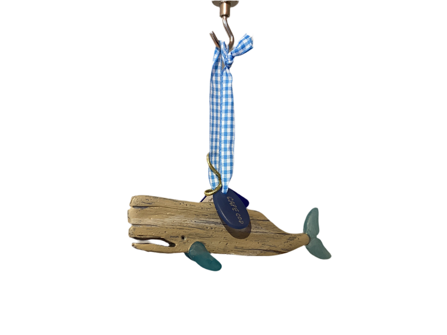 Cape Cod Whale Ornament