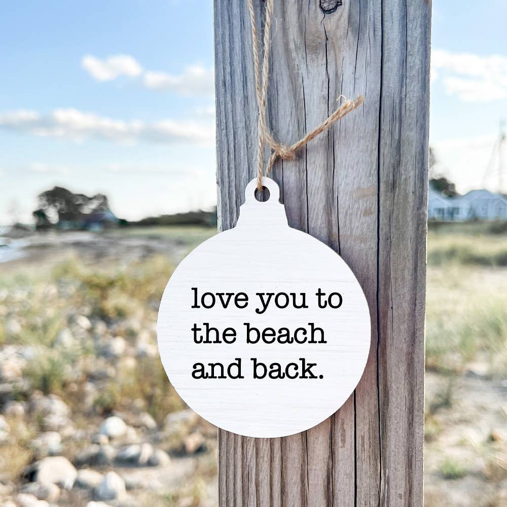 Personalized Love You To Bulb Ornament