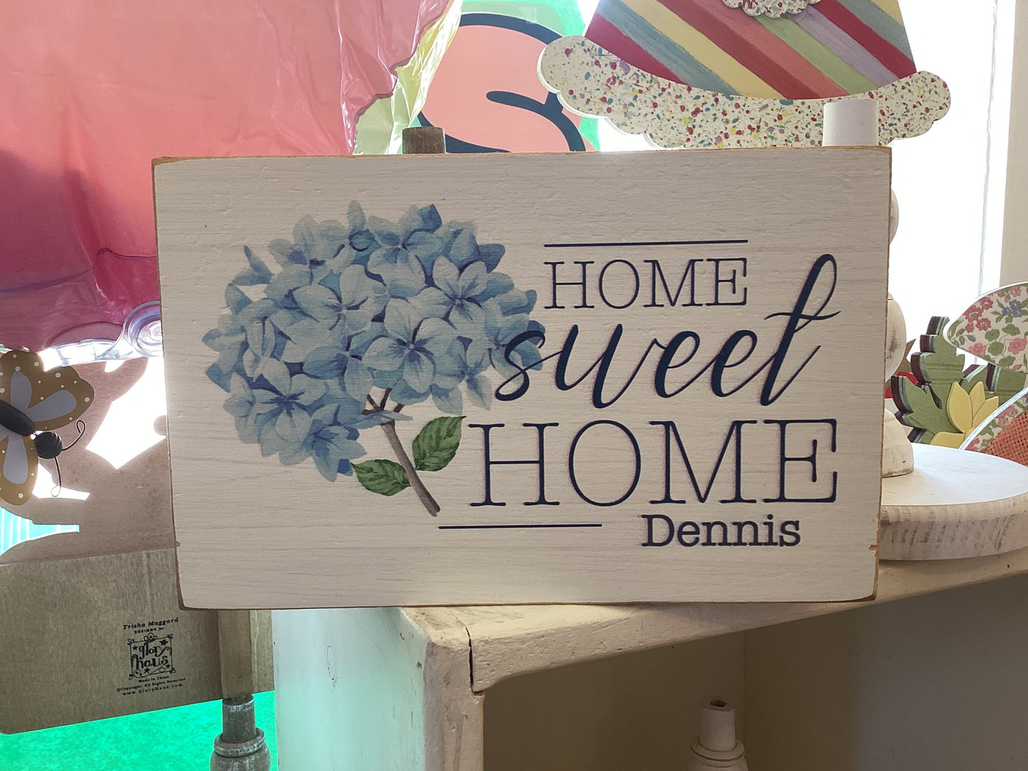 Wood Block / Dennis Hydrangea
