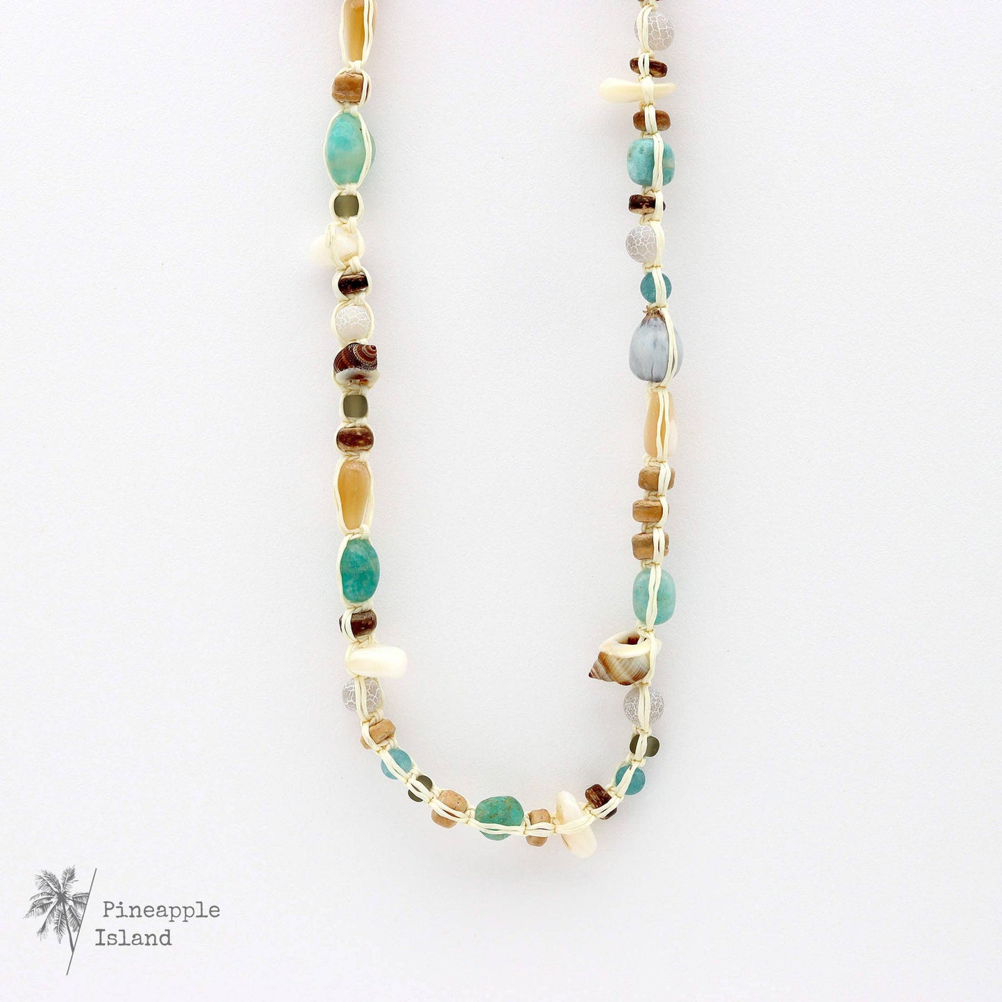 Nixie Beaded Seed Choker Necklace, by Pineapple Island
