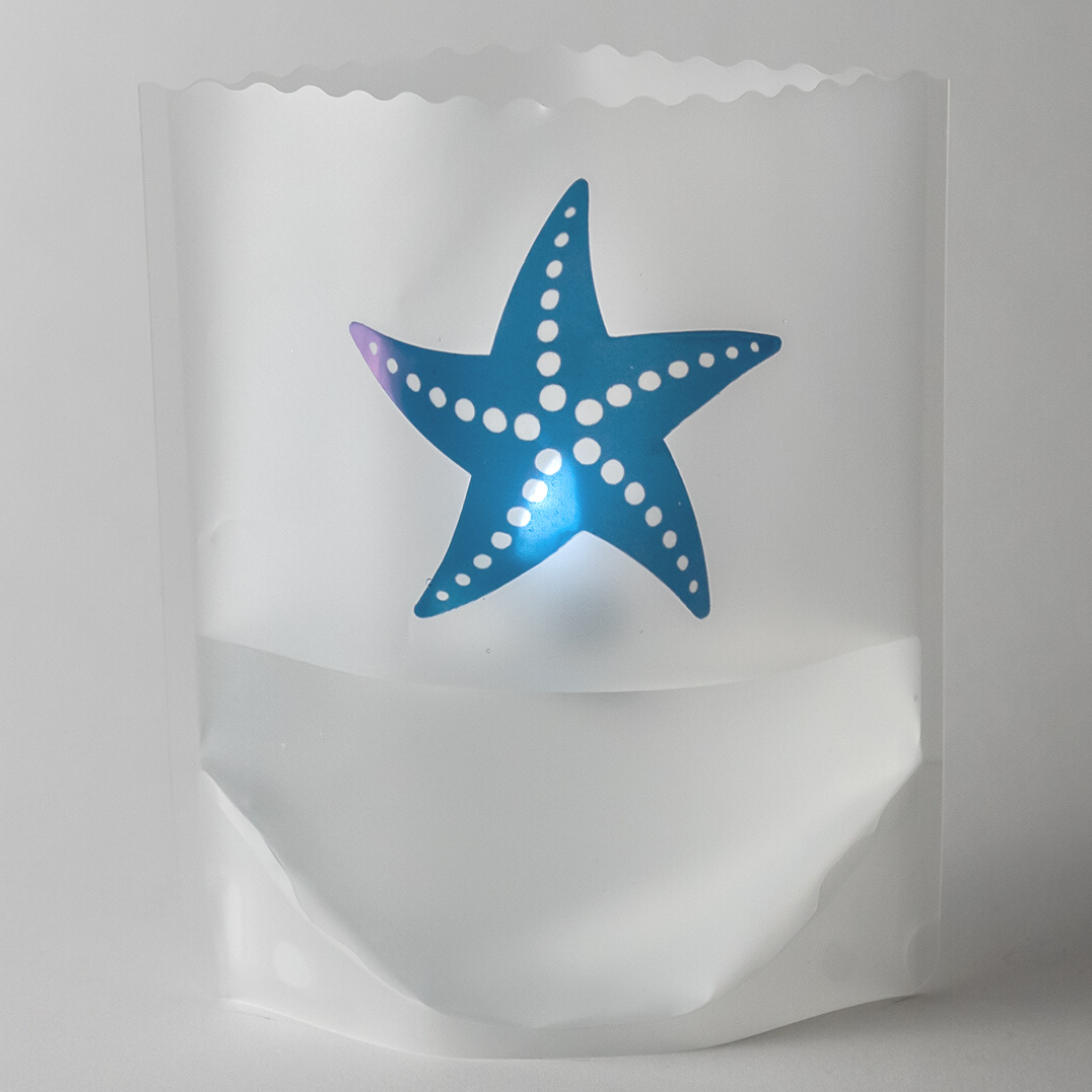 LUMINARIES: starfish, party decorations summer
