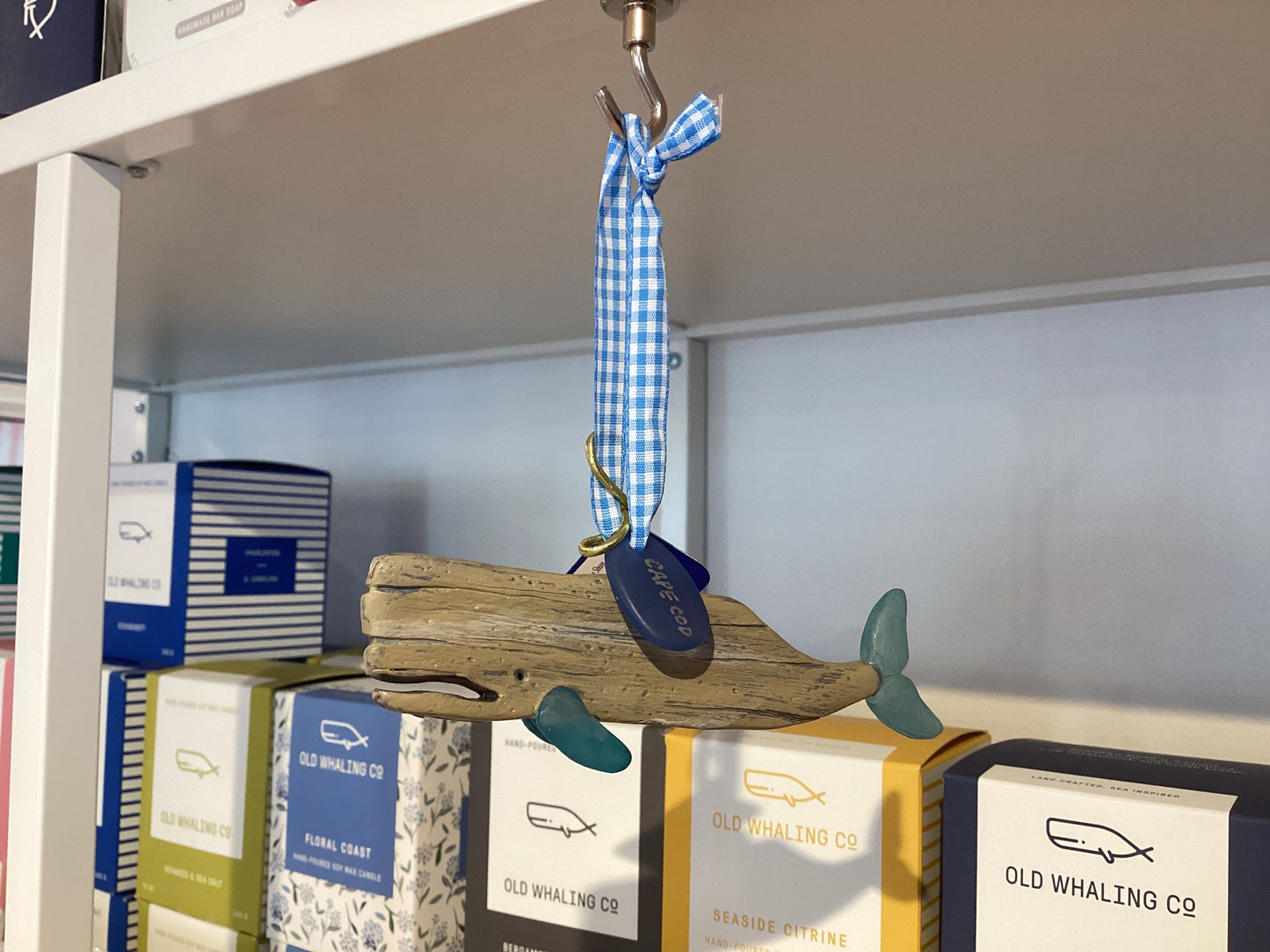 Cape Cod Whale Ornament