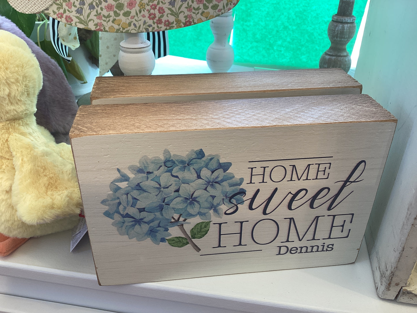 Wood Block / Dennis Hydrangea