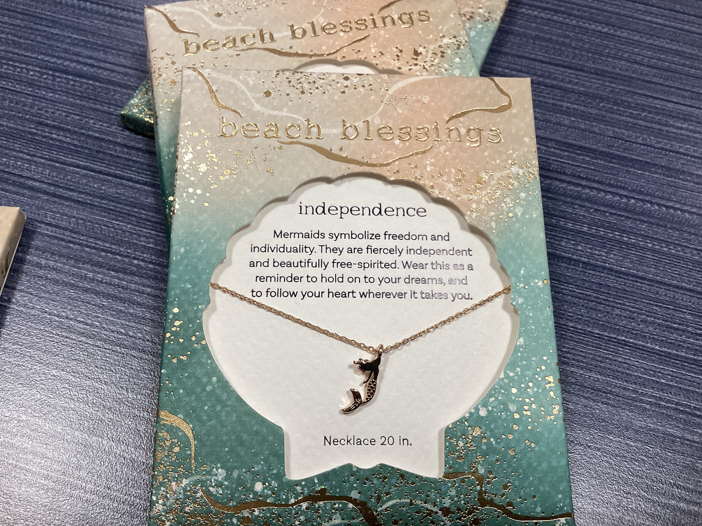 Gold Mermaid| Independence Beach Blessings