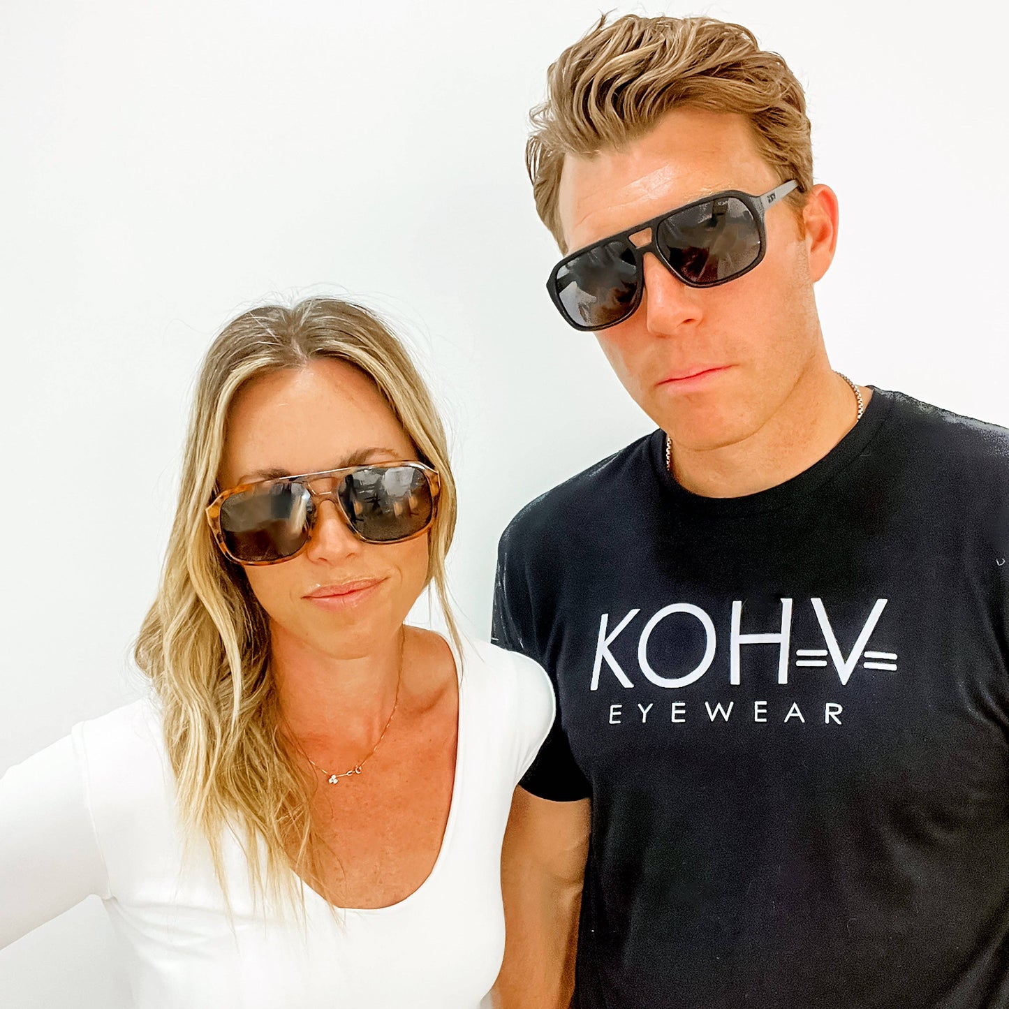 SUMMIT AMBER BRONZE Polarized Trendy Aviator Sunglasses
