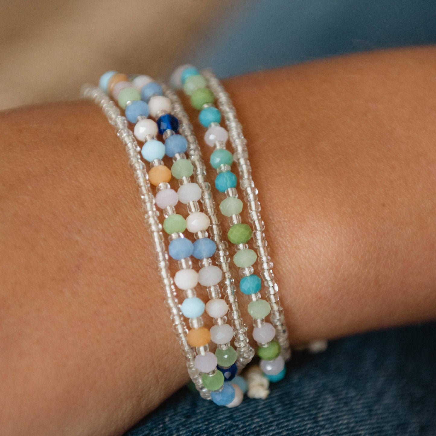 Kanawa Beach Beaded Bracelet, Surf Bracelet by Koh Surf