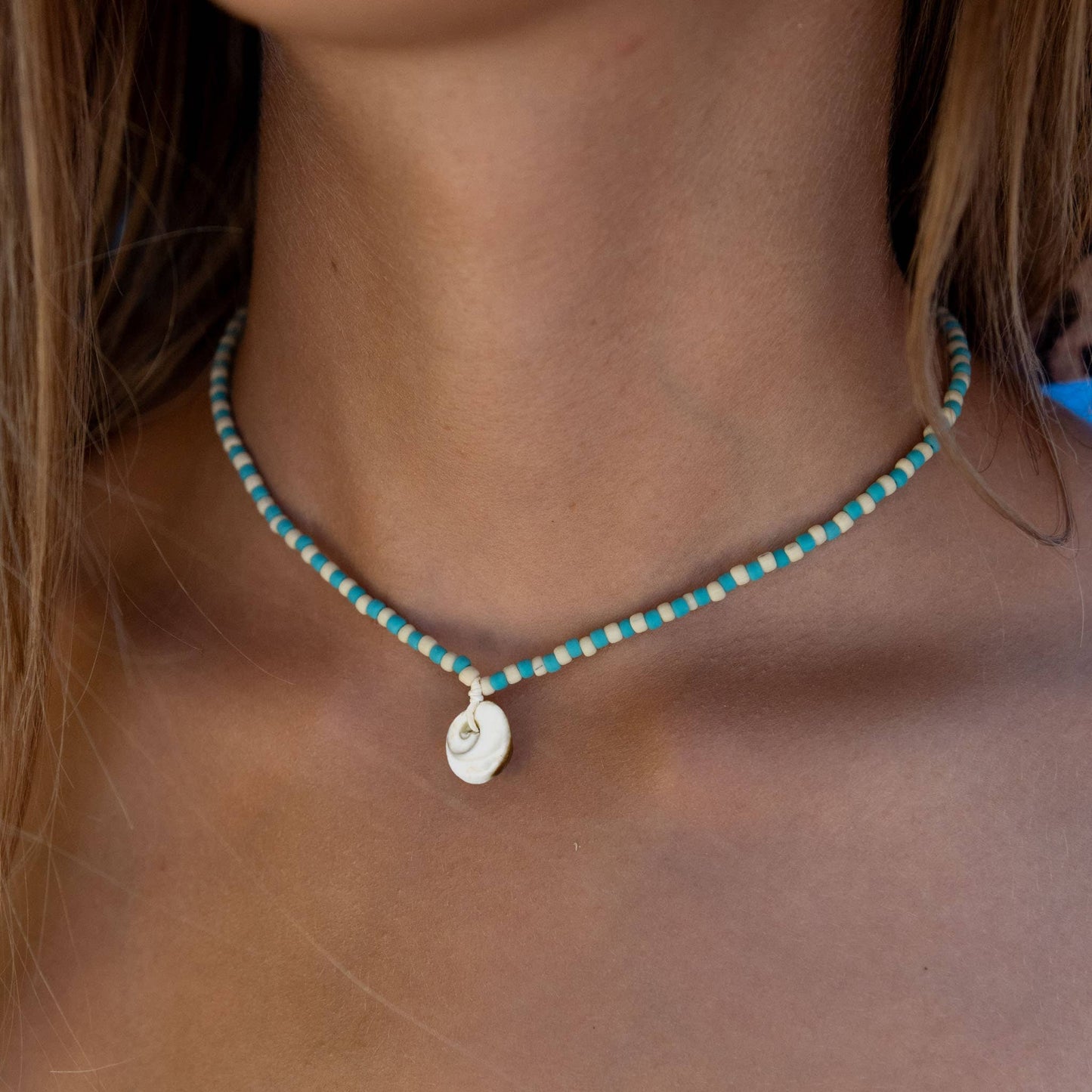 Tulamben Beaded Choker Necklace, by Pineapple Island