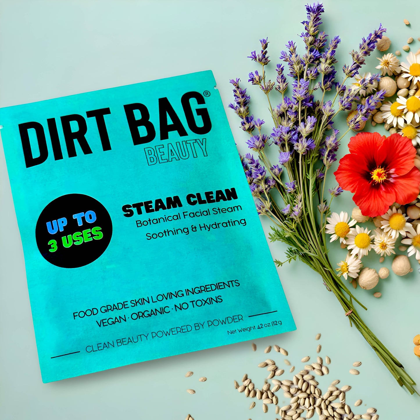 Organic Vegan Botanical Facial Steam -Soothing & Hydrating