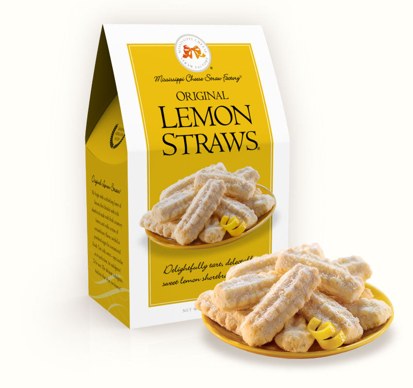 Lemon Straw | Mississippi Cheese Straw
