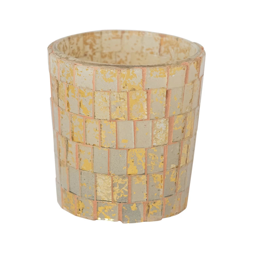 Mosaic Votive Holder (Small)