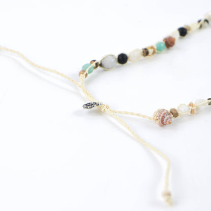 Nixie Beaded Seed Choker Necklace, by Pineapple Island