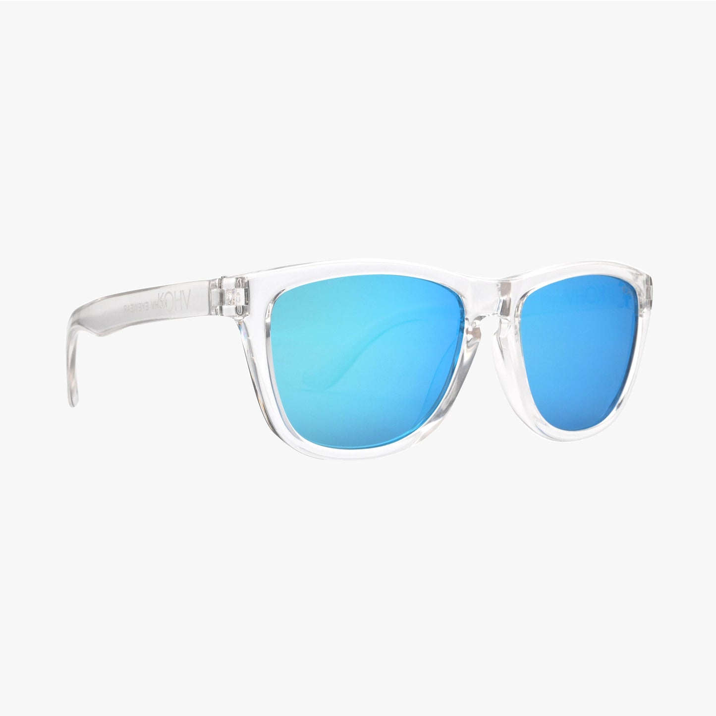 WAKE SKY BLUE MIRROR Polarized Active Square Sunglasses