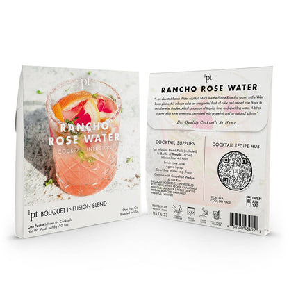1pt Rancho Rose Water Cocktail Pack