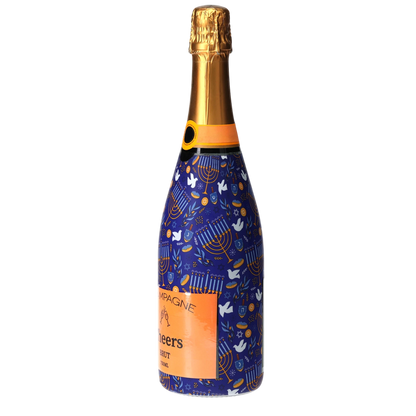 Limited Edition Hanukkah Champagne Bottle Wrap