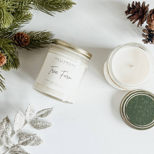 TREE FARM | HOLIDAY CANDLE | 100% SOY WAX | 8 OZ