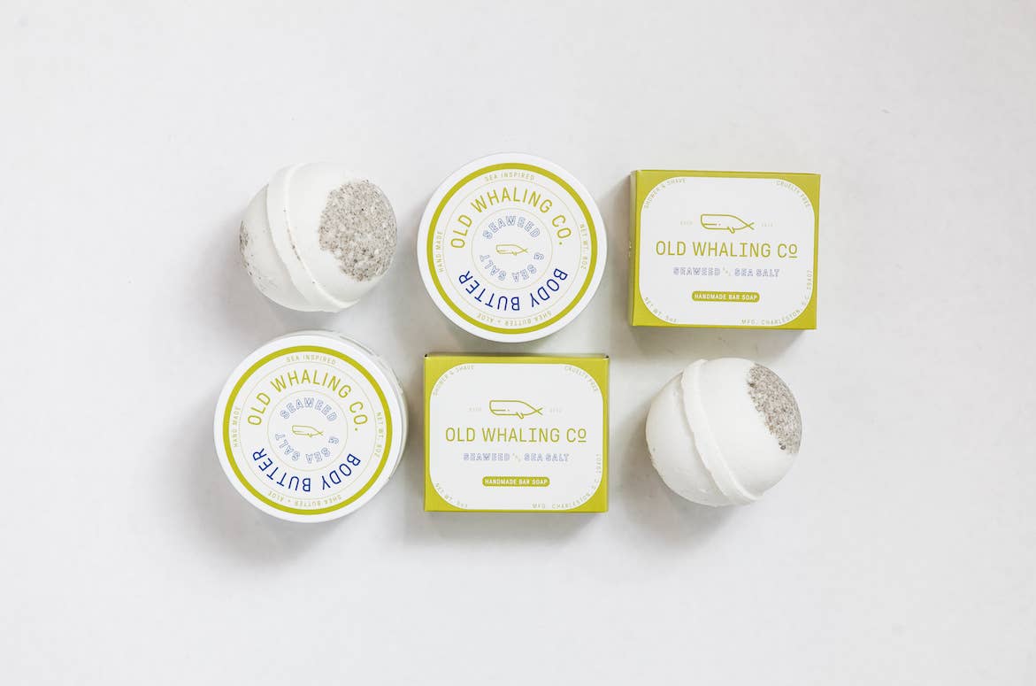 Seaweed & Sea Salt Bath Bomb