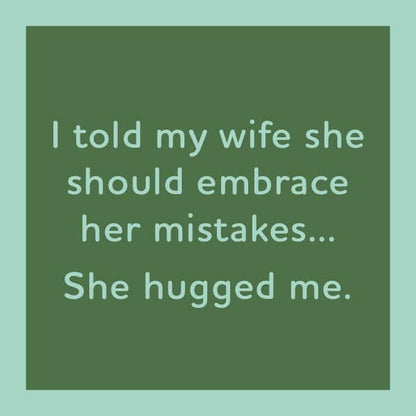 COASTER She Hugged Me | Funny Party Gift | Home Bar Decor