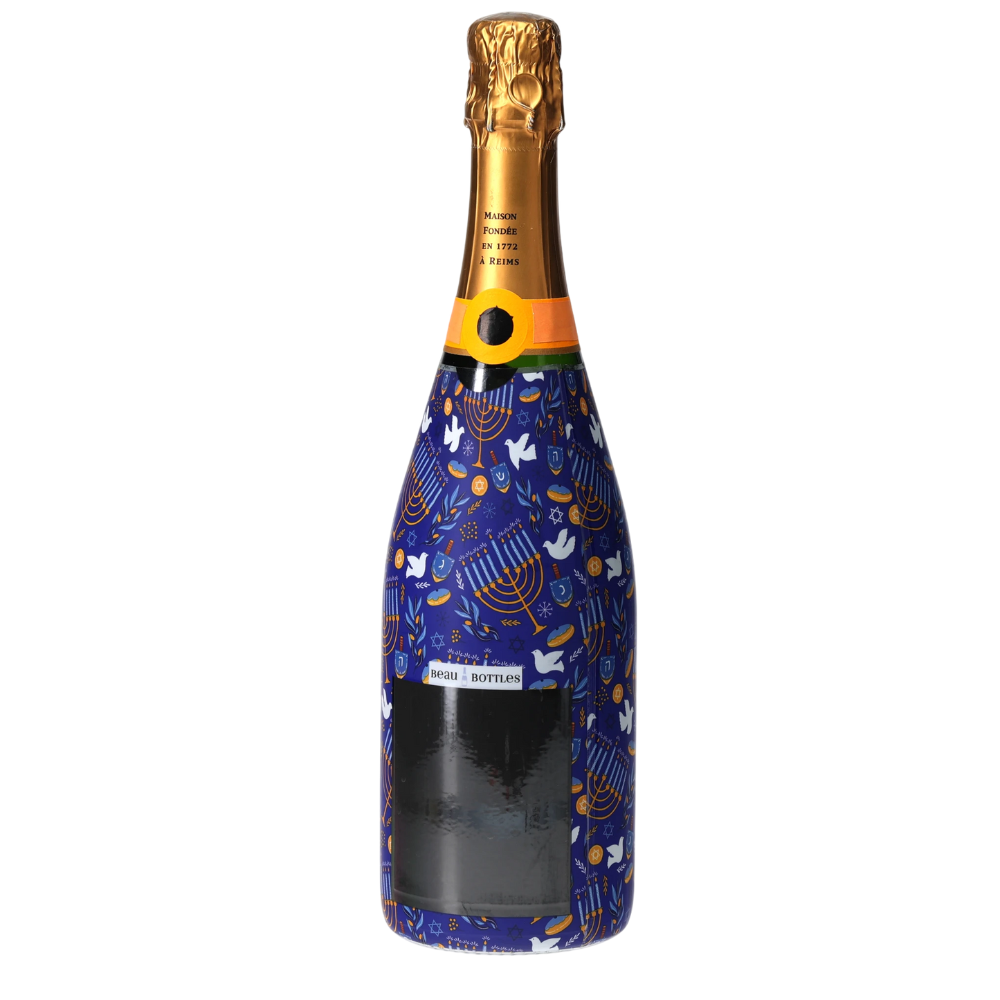 Limited Edition Hanukkah Champagne Bottle Wrap