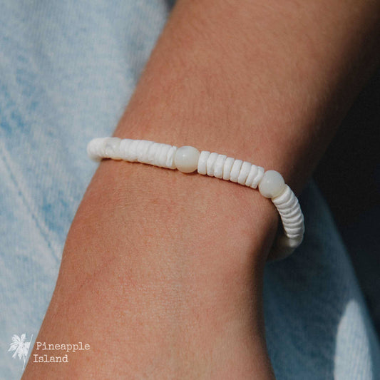 Madasari Beach Beaded Bracelet, by Pineapple Island