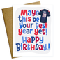 Maye This Be Your Best Year Yet Patriots Birthday Card