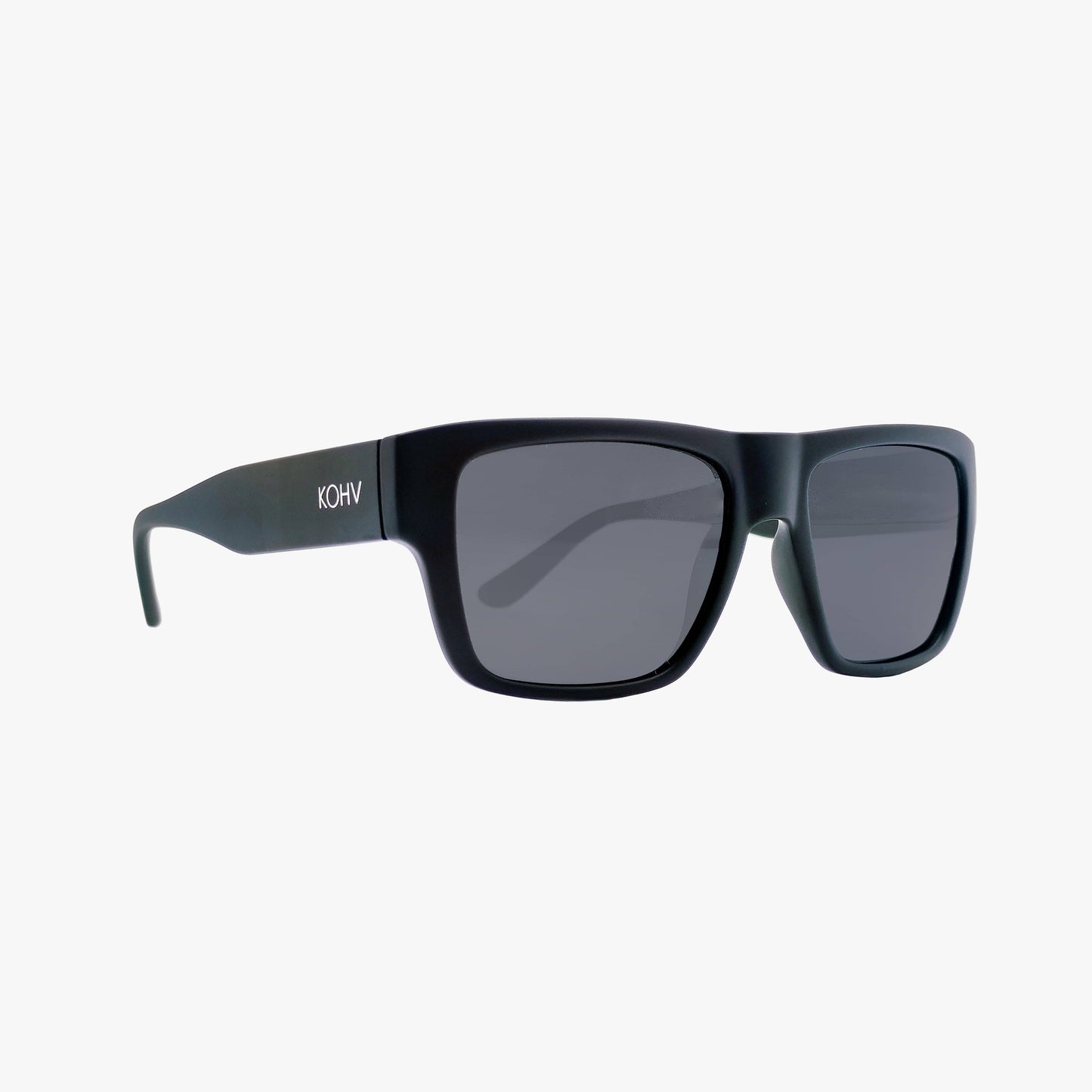 MACK MIDNIGHT Polarized Square Designer Sunglasses