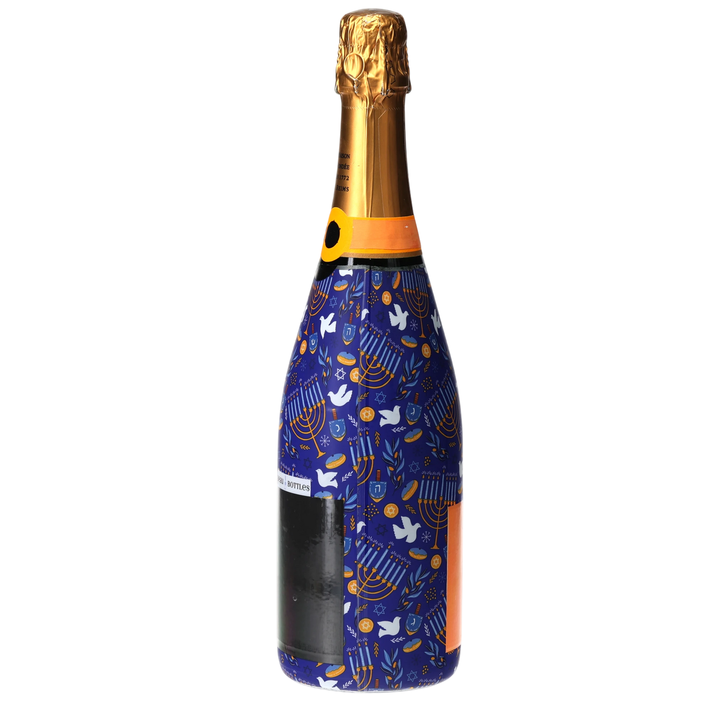 Limited Edition Hanukkah Champagne Bottle Wrap