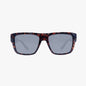 MACK ESPRESSO TORTOISE Polarized Square Designer Sunglasses