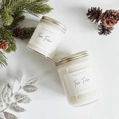 TREE FARM | HOLIDAY CANDLE | 100% SOY WAX | 8 OZ