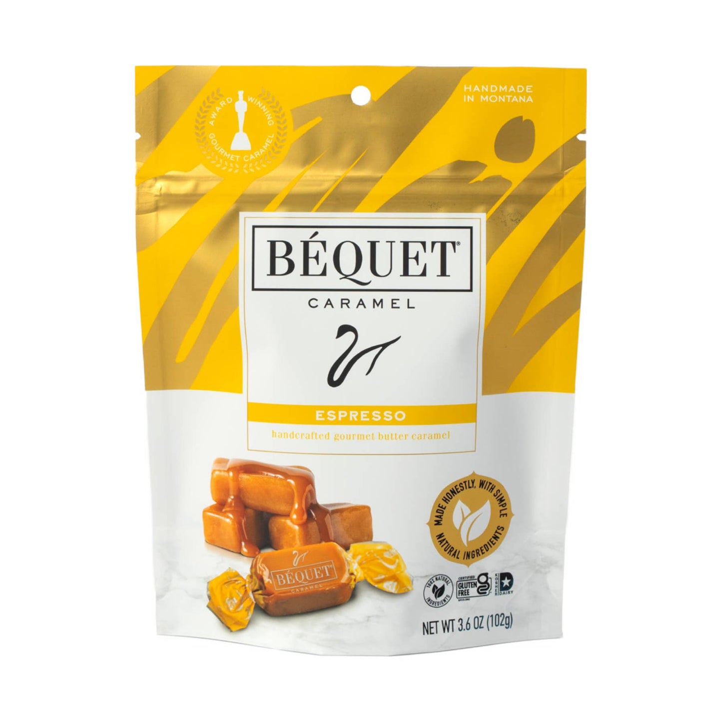 Béquet Gourmet Caramel 3.6 oz Pouch