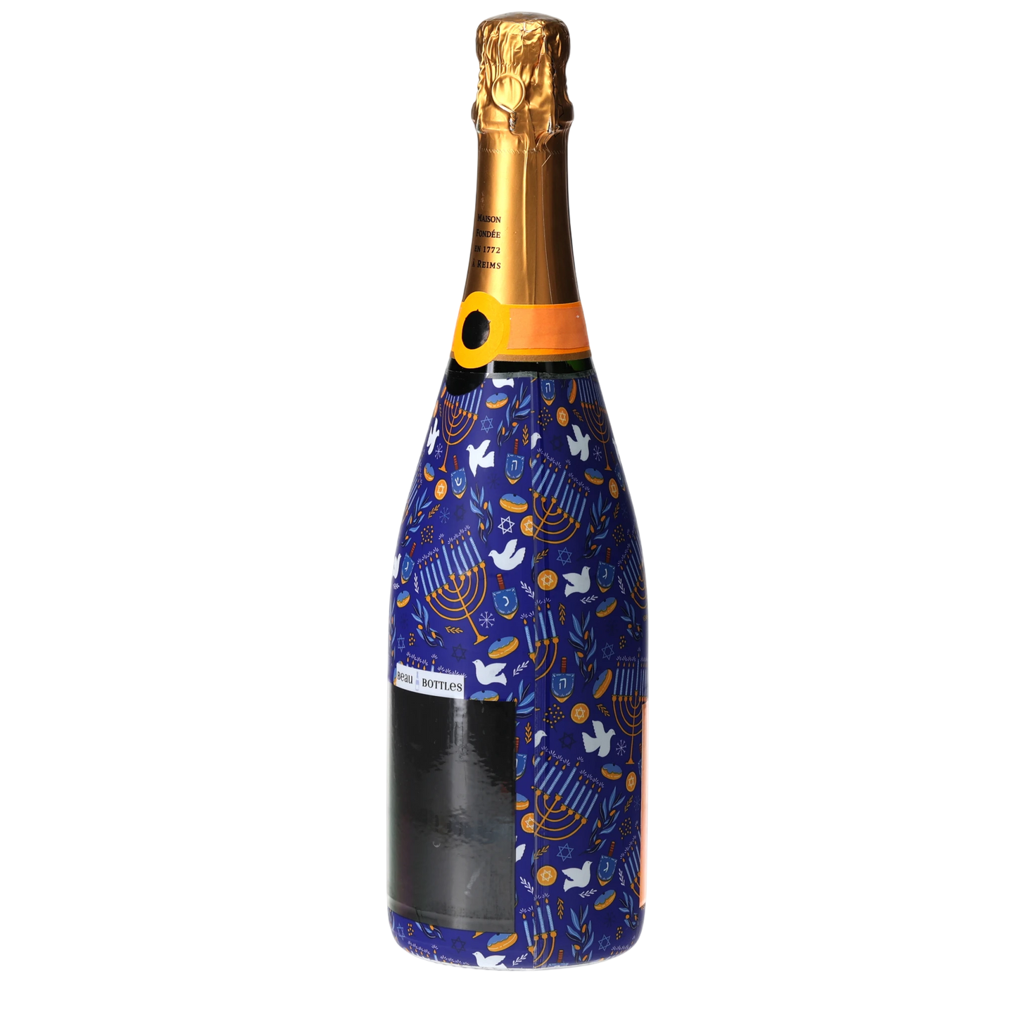 Limited Edition Hanukkah Champagne Bottle Wrap