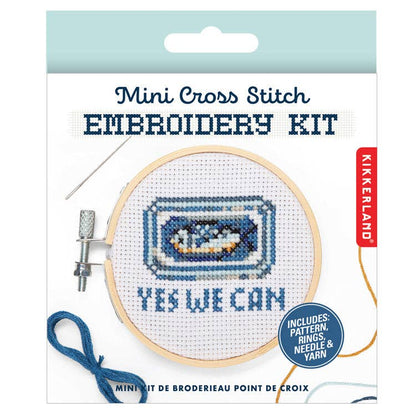 Sardine Mini CrossStitch Embroidery