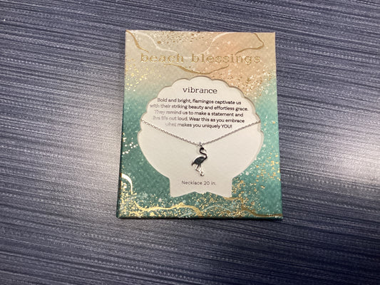 Silver Flamingo | Vibrance  Beach Blessings