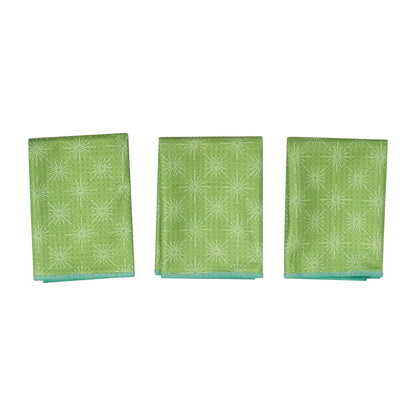 Mighty Mini Towel (Set of 3) Reversible - RJW Lemon Sparkle