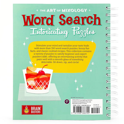 The Art of Mixology: Word Search Intoxicating Puzzles