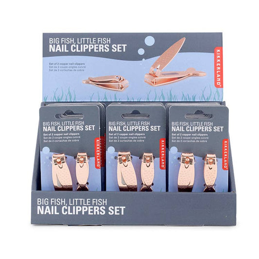 Copper Big Fish Little Fish Nail Clippers Set