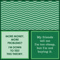 NAPKIN My friends tell me I'm too cheap | Funny Home Gift | Cocktail Napkin