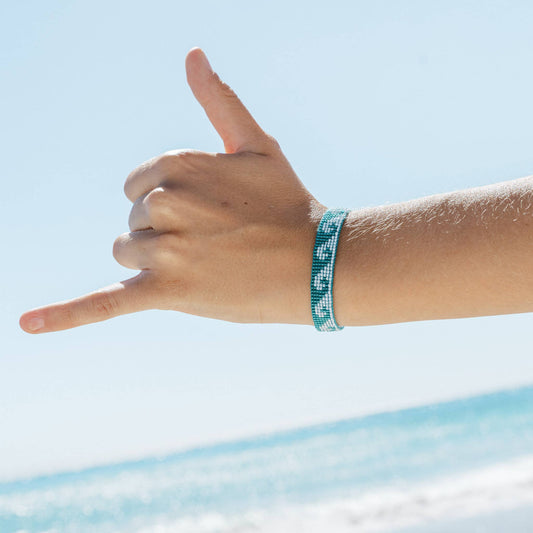 Melayang Wave Beaded Bracelet by Pineapple Island