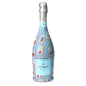 Pastel Blue Mahjong Prosecco Bottle Wrap