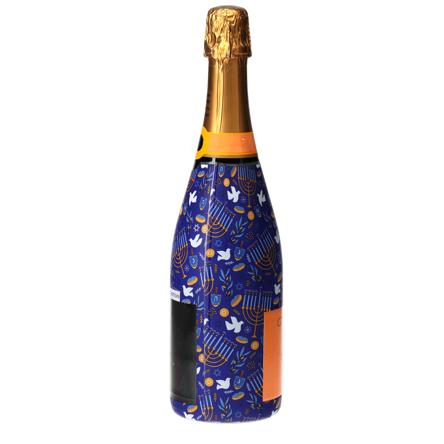 Limited Edition Hanukkah Champagne Bottle Wrap
