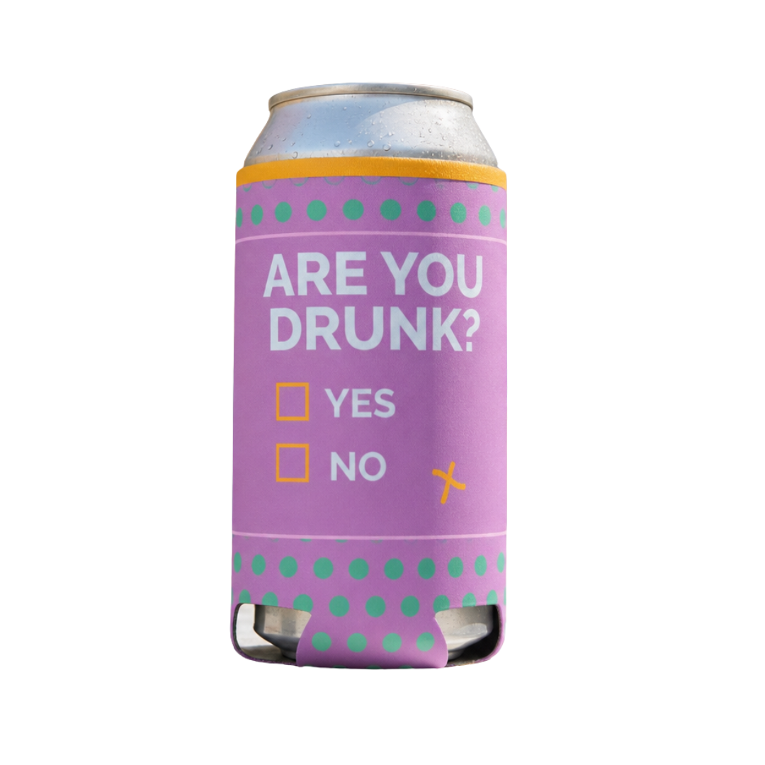 CAN SLEEVE Are You Drunk | Slim | Funny Bar Gift