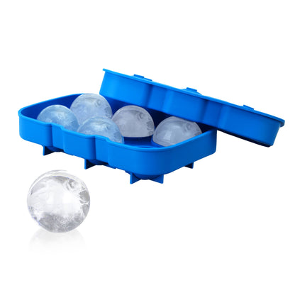 Silicone 2" Ice Cube Spheres Mold / Tray | Ideal for an Old Fashioned